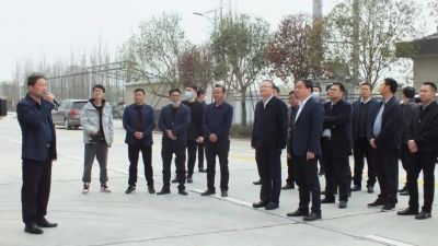 熱烈歡迎鄖西縣代表團(tuán)蒞臨我司調(diào)研指導(dǎo)！